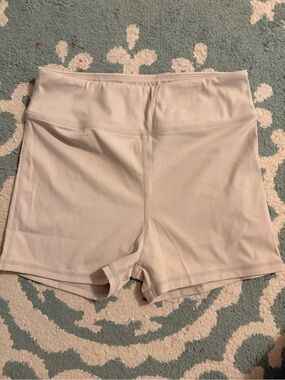 AMAZON GIRLS TAN ATHLETIC SHORTS